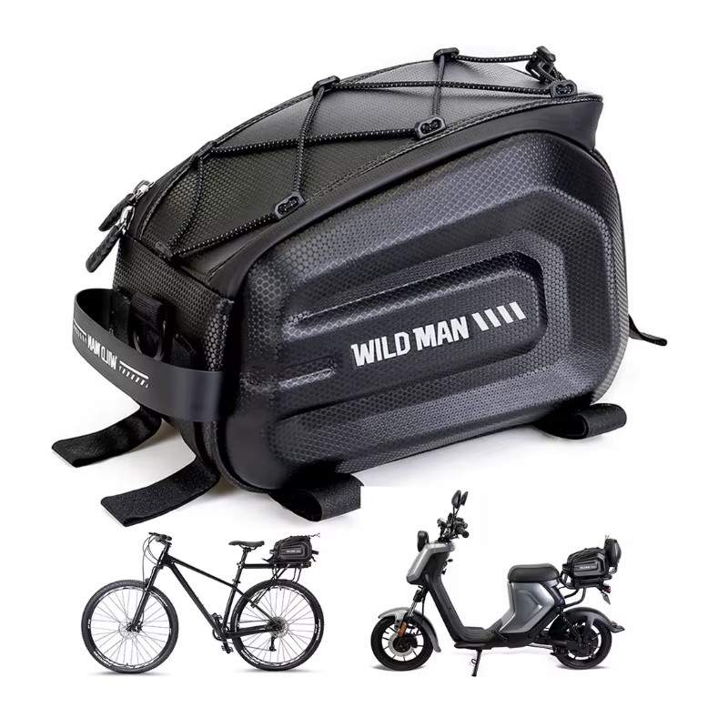 Vanntett bag for motorsykkel eller sykkel Wild Man - 1  