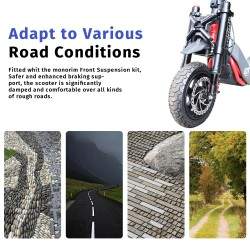 Front suspension Monorim-ZT3 for Segway ZT3 Pro electric scooter - upgrade kit Monorim - 9 Compatibility: Monorim-ZT3 front susp
