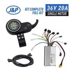 Controller kit met display en trigger 36v 20A (JP) voor elektrische scooter KROXNE - 1  