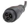 66,4 V 1,75 A oplader til Minimotors Dualtron Achilleus Thunder Victor Spider Eagle, ny ladeport Minimotors - 4 Passer til 60 V 