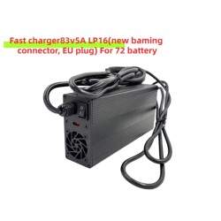 83V 5A LP-16 Rychlonabíječka 3kolíkový konektor pro 72V baterii DUALTRON STORM Thunder3 Thunder2 Minimotors - 1  