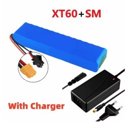 20000mah 48v batteri med 54,6v 2a oplader xt60-dc, bullet-sm, T plug-dc, xt60-sm, xt60-plug KROXNE - 3  