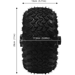 Kit di conversione fai da te (2 motori, controller e acceleratore) - Pneumatici ad aria - Go Kart, sedia a rotelle KROXNE - 5  