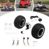 Kit metatropís DIY (2 kinitíres, elenktís kai nkázi) - Air Tires - Go Kart, Anapirikí karékla KROXNE - 8  