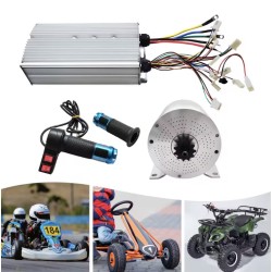 DC 60V/72V Bürstenloser Elektromotor DIY Kit mit Hochgeschwindigkeitsregler für GoKart, Fahrrad, Roller KROXNE - 9  