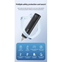 Håndholdt punktsvejser H1 med 11 og H2 med 90 justerbare tilstande til lithiumbatterier KROXNE - 4  