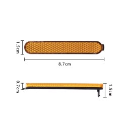 Reflectori spate pentru Xiaomi Pro 2, 1S, Essential, Mi 3 sau similar Xiaomi - 6  