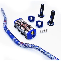 Ghidon de curse, mânere profesionale pentru biciclete, ATV, Quad 1-1/8" Kayo BSE CRF KLX KROXNE - 5  