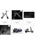 Dans cette section, vous pouvez accéder aux véhicules, pièces, améliorations, pièces et mises à jour par marque et modèle de véhicule électrique.